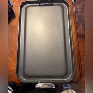 All Clad Nonstick HA1 Hard Anodized Flat Double Burner Griddle 20” x 13"